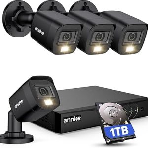 ANNKE 8CH H.265+ 3K Lite Wired Security Camera
